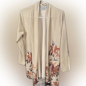 Susan Graver qvc Open Cardigan